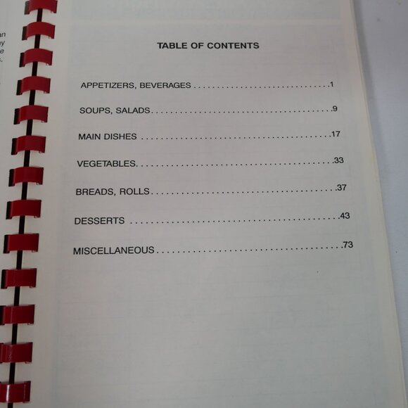 Treasured Recipes Cookbook From The Telephone Pioneers Of America 1992-93 - Picture 3 of 5